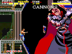 obscurevideogames:  “CANNONS” - Osman (Mitchell Corporation - arcade - 1996)  