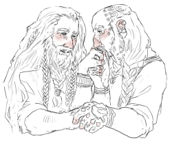 ladynorthstar:  I wanted to draw them old and grey and all still in love. so this. shhhhhhh let me dream. 