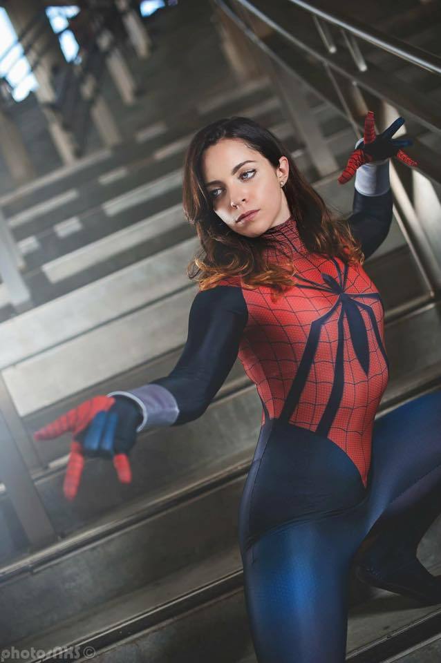 Spider girl cosplay costume