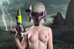 hungryeyephoto:  May the Fourth Be With You.Scarley East as “Booba Fett”