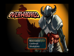 overwhored:  I have mentioned on occasion that I make an adult game - well, a new version released today! The game is called Overwhored. Overwhored is a pornographic parody of the Overlord series of games. The game is a classic RPG in the vein of Final
