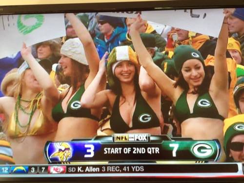 Green bay packers girl fans naked