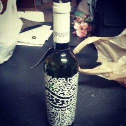 My friends are the best. They got me Protea wine!
