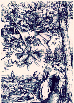 viridi-luscus-monstrum:  The Temptation of St. Antony, Lucas The Elder Cranack, 1506 