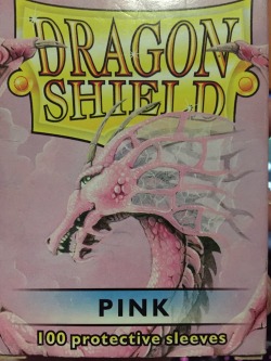 OK, OK but come on, where is the love for this hot stuff?The pink one is one of the less derpy-looking dragon shield dragons&hellip; and pink sleeves are a good colour ;) The dragon shield sleeves i got were awful though, so i don’t think i’d risk