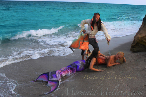 Beautiful mermaids pirates of caribbean