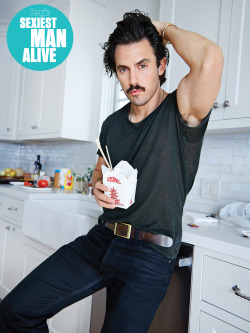 ventimiglia: milo ventimiglia’s sexiest day in the kitchen is too hot to talk about  