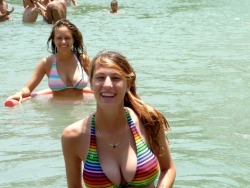 The powder in the water was working. He was going to fuck these two newly-busty bimbos like balloons.