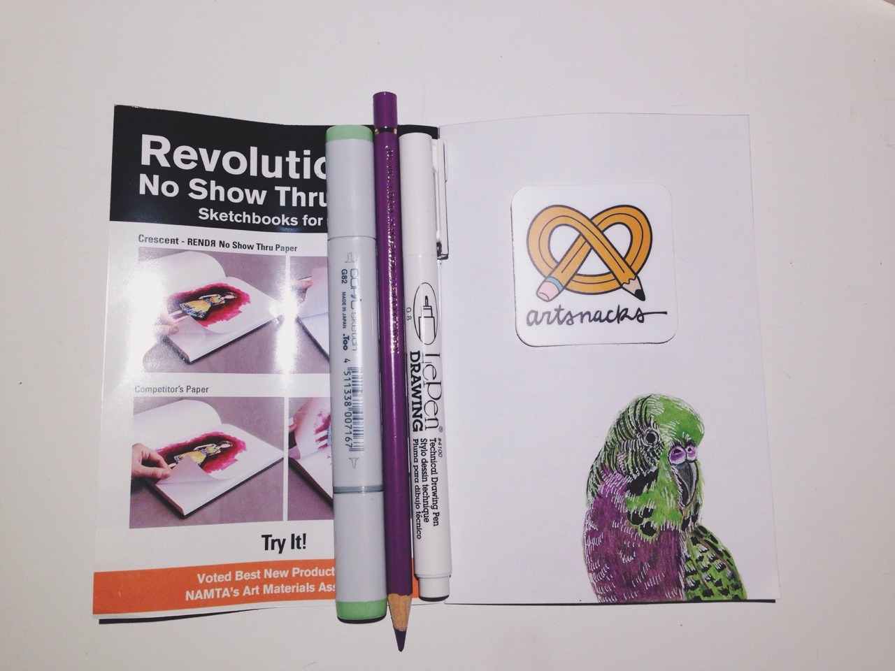 danielleroxy: Artsnacks🍬 ArtSnacks is like a magazine subscription but instead of a magazine you get 4 or 5 different art products to try out. Learn more about ArtSnacks here.
