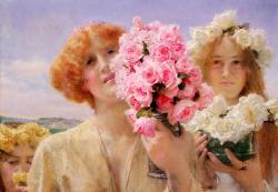 Summer Offering Sir Lawrence Alma-Tadema - 1911