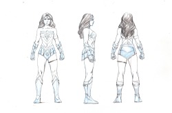 charactermodel:Wonder Woman by Ivan Reis [ DC Icons ](via DC Icons by Ivan Reis - Wonder Woman, in Chiaroscuro Studios’s DC Icons action figures designs by Ivan Reis Comic Art Gallery Room) 