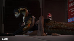 redmoa: froggy-sfm:  This was quite a pain to animate, mainly because the model is broken in more than one place. But eh. Got her out of the Froggyvault of unreleased and unfinished shit, dusted her off a bit, and shazam. Snake sex. Snaxe. Webm : click