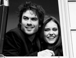 man-not-maam:  Damon and Elena | Epically cute