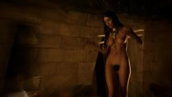 celebs-nudes:  Carolina Guerra – Da Vincis Demons S02E06 HD Nude On last night’s episode of Da Vinci’s Demons, Carolina Guerra shows breasts and then some full-frontal (wearing a merkin) and ass before her character proceeds to have sex with Leonardo.