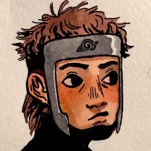 trans-team-kakashi:mokutone:🥺🌱🌸[ID: a traditional, watercolor drawing of young Yamato Tenzo from Naruto Shippuden. He’s shown from his chest up, facing the viewer. He’s wearing his Anbu uniform and forehead protector. There are purple flowers
