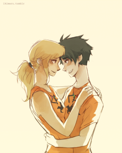 hhh people asked if I could draw some Percabeth :&rsquo;))