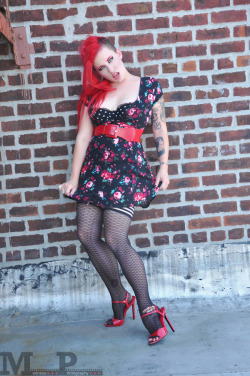 deannadeadly:  Madness Photography in NYC, July 2014. MUA/Model Deanna Deadly you can own this worn dress of mine! Buy at: https://www.abibids.com/index.php/page,userProfile/uid,4120
