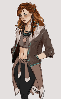 lesly-oh:I’ve been looking at too many concept arts for Aloy, help
