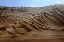 Oceans of sand (dunes of Huacachina, Peru, popular for dune buggying and sandboarding)