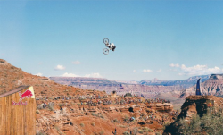 riff-man:  Crazy front flip over canyon gap 