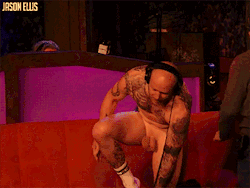notdbd:  Australian radio host and former skateboarder Jason Ellis gets naked on The Howard Stern Show, and George Takei uses the opportunity to feel him out. 