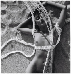 love-in-a-voidd:   Mercedes Matter nude  by Herbert Matter, Provincetown. Circa 1940 