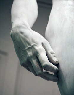 sonoventodestate:  Michelangelo - David (Dettaglio) 