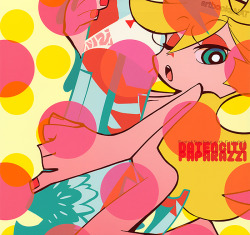 artbooksnat:  The Panty &amp; Stocking with Garterbelt Datencity Paparazzi (Amazon US) art book full front and back slipcover art work featuring the titular characters. It’s also the cover art work for the first two Blu-ray releases, though with