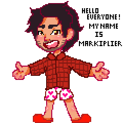 animaniac1235:  A re-do markiplier pixel gif I did c:AND FOR THOSE WHO LOVE PINKIPLIER ~there you go.please do N O T copy, repost, edit, or remove source. Many thanks c: