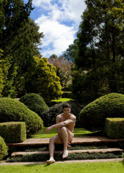 aguywithoutboxers:  May 1, 2014   Landscape Nude Naked groomed