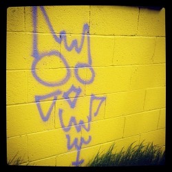 recipefordreams:  Day three of #graffitiaday #streetart : un #owl #graffiti found in #stjohns #newfoundland.