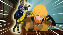hammertime-rwby:  mrdistracted:   hammertime-rwby: i miss shitposting is this not how her fight with Flynt went?   Flynt was trumpet boy all along  I would pay good money for more shitposts like this honestly