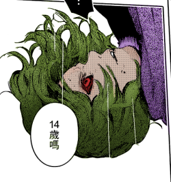 Tokyo Ghoul:RE Chapter 61 Aogiri meeting coloured.#MakeAogiriGreatAgain  ~~oh and kanekis friggin’ snake arm~~
