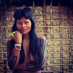 pachatata:  Krahô Woman, Brazil by Lian Tai 