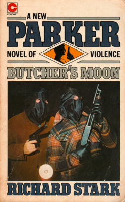 Butcher’s Moon, by Richard Stark (Coronet, 1977). From a second-hand bookshop on Gozo, Malta.