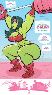   Gamma Cutie - Cookie Crumbles - Cartoon PinUp Sketch Commission  Colossus approves this squat! :PIt&rsquo;s a commission for @miss-melee of Gamma Cutie from salvadoracomic.com, that he makes with @jmdurden. Go check it out.If you are interested in