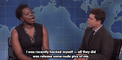 mookie-is-mindless-for-girls:  thecosmicheaux:   micdotcom:   Watch: Leslie Jones remembers all the moments in her life more embarrassing than being hacked    This got me in the spirit   Baby 😘