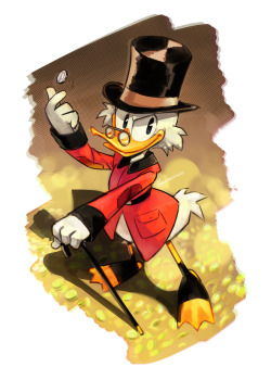 drawloverlala: there’s only one day until the new Ducktales airs and i’m so hyped!! :D  hope u like this drawing i did for the ocation hehehee XD 