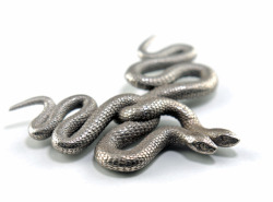 ianbrooks:  Embraced Snake Pendant by Michael Mueller Available for purchase at shapeways.  Artist: Behance / Website / Tumblr 