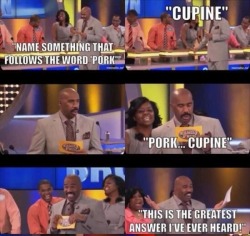 bitchykingdomsong:  omg-its-le-me:  best-of-memes:  Steve Harvey losing faith in the human race one family at a time.  You can actually see the moment his soul is crushed  I want his job, 