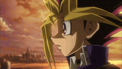 theabcsofjustice:  It really gets to me how sad Yugi looks and how he brings his deck up to hold it against his chest over his heart. 