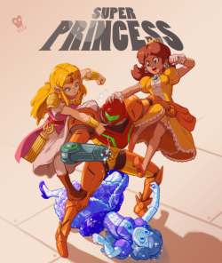 times-chu: konjakonjak:  “The last princess is in captivity” Samus has a hard time than Tourian. Time for #SuperSmashUltimate 💛  *clink* *clonk* *tink* *clank* Samus: “Stop that!” 