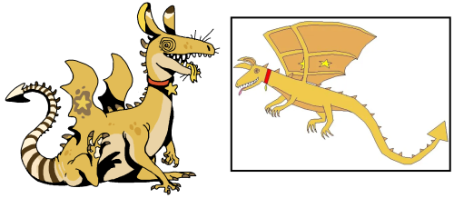 sparrowlucero:  some redesigned critters from my childhood attempt to make a neopets-esque virtual pet site