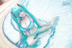 Vocaloid cosplay share your fav cosplay beauties at http://reddit.com/r/bustycosplay