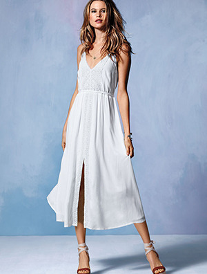 Beautiful summer dresses: White summer dress victoria secret
