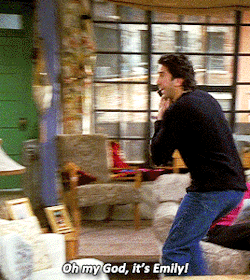 bryancroidragon:  Fun fact: Ross handing the lamp to Chandler wasn’t scripted. David Schwimmer just randomly handed it to Matthew Perry. Matthew’s reaction is one hundred percent genuine.