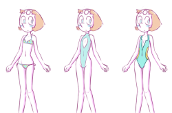 It’s the season for swimsuit Pearl! But which outfit is best? Vote now on patreon!