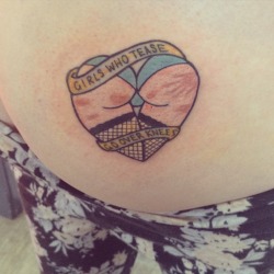 i got a new tattoo to pay homage to my love of spanking #Spanking