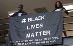blunttcuntt:  “No. 1 cause of death, young black men 15 to 34 – murder. Who’s committing the murder? Not police. Other black men.”  If you’re going to join a movement, don’t pick and choose your battles.   http://www.mrctv.org/blog/new-blacklivesmatter-pi