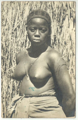 African woman, via eBay.